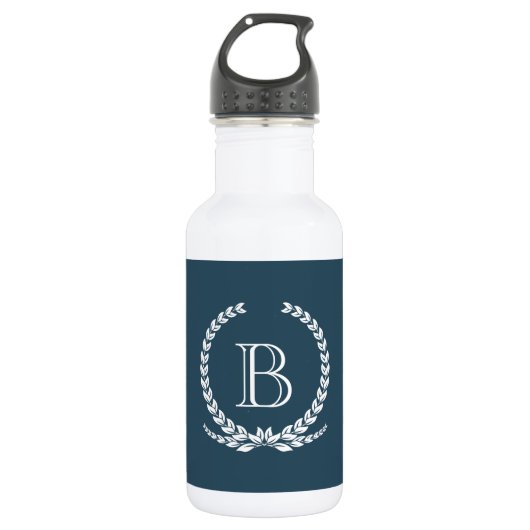 Monogram ontwerp waterfles (Voorkant)