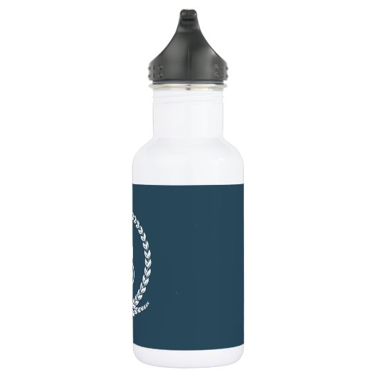 Monogram ontwerp waterfles  (Rechts)