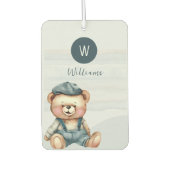 Monogram op maat luchtverfrisser (Voorkant)