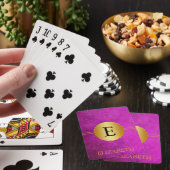 Monogram op maat pokerkaarten (Insitu)