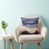 Monogram op meerdere kleuren schatten kussen (Stoel)