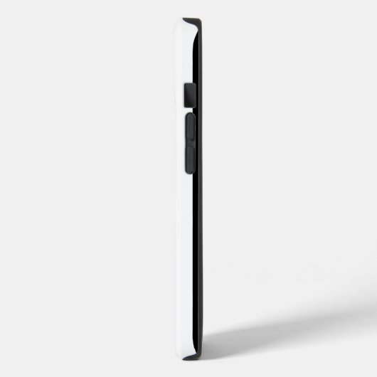 Monogram op zwarte en witte strepen Case-Mate iPhone case (Achterkant / Links)