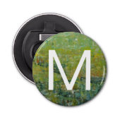 Monogram | Opulent veld II Button Flesopener (Voorkant)