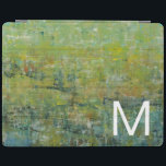 Monogram | Opulent veld II iPad Cover<br><div class="desc">Huis decor</div>