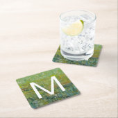 Monogram | Opulent veld II Kartonnen Onderzetters (Insitu)