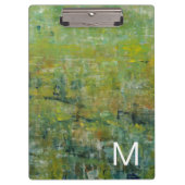 Monogram | Opulent veld II Klembord (Voorkant)