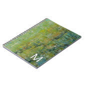 Monogram | Opulent veld II Notitieboek (Linkerzijde)