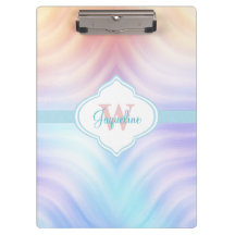 Monogram Oranje Blauwgroen lavender