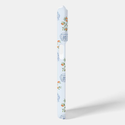 Monogram Oranje boom met citrusvruchten Case-Mate iPhone Case (Achterkant / Rechts)