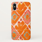 Monogram | Oranje stam II Case-Mate iPhone Case (Achterkant)