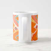 Monogram | Oranje stam II Grote Koffiekop (Achterkant)