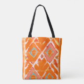 Monogram | Oranje stam II Tote Bag (Achterkant)