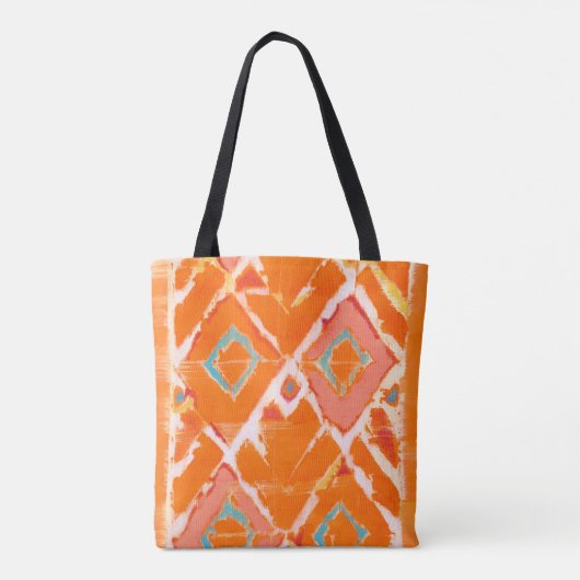 Monogram | Oranje stam II Tote Bag (Achterkant)