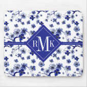 Monogram | Oriental Sakura Branch Pattern Muismat (Voorkant)