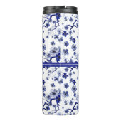 Monogram | Oriental Sakura Branch Pattern Thermosbeker (Achterkant)