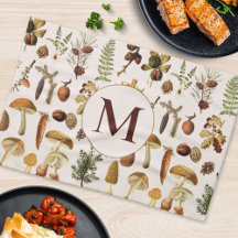 Monogram oud dennenbos schattenpatroon
