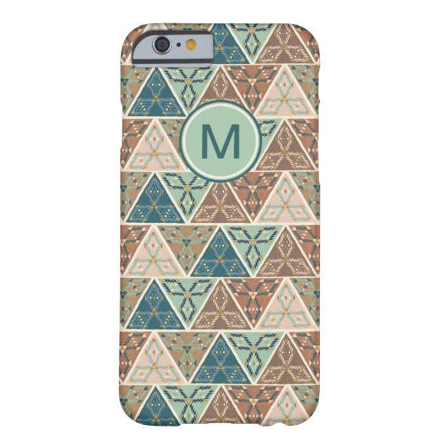Monogram | OutdoorGeo-stap | Geometrisch patroon Case-Mate iPhone Case (Achterkant)