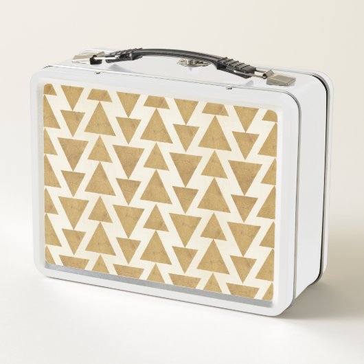 Monogram | OutdoorGeo-stap | Gold Geometric Patte (Achterkant)