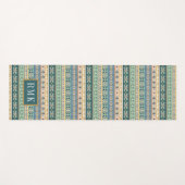 Monogram | OutdoorGeo-stap | Indiaas Patroon Yogamat (Voorkant (horizontaal))