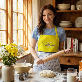 Monogram Overall Print Schort