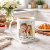 Monogram overlay Luxe Koffiemok