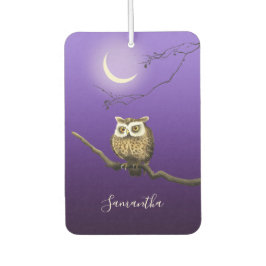 Monogram Owl Night Moonlight Blue Air Freshener Luchtverfrisser