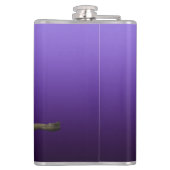 Monogram Owl Night Moonlight Deep Blue Flask Heupfles (Achterkant)