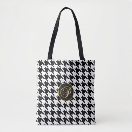 Monogram P Hounds tand canvas tas