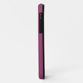 Monogram P in rozenpatroon iPhone 5 hoesje (Achterkant/links)