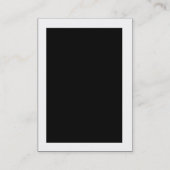 Monogram P visitekaartjes (Achterkant)