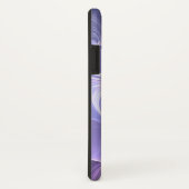 Monogram Paars Abstract Modern Fractal Case-Mate iPhone Case (Achterkant / rechts)