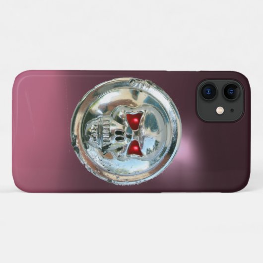 MONOGRAM paars Case-Mate iPhone Case (Achterkant (horizontaal))