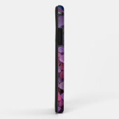 Monogram Paarse en roze loof Case-Mate iPhone Case (Achterkant/rechts)