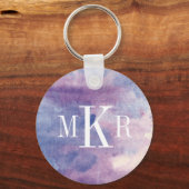 Monogram | Paarse Haze II Sleutelhanger (Voorkant)