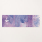Monogram | Paarse Haze II Yogamat (Voorkant (horizontaal))