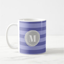 Monogram Paarse Periwinkle Stripes