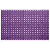 Monogram paarse strepen stof (Yard (91,4 cm))