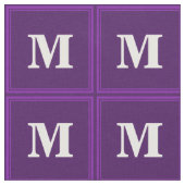 Monogram paarse strepen stof (Close Up)