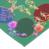 Monogram paaseieren Roos gevarieerde tablet Tafelkleed (Gekanteld)