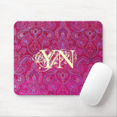 monogram Paisely Muismat (Met muis)