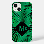 Monogram Palms Case-Mate iPhone Case (Achterkant)