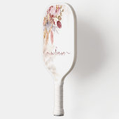 Monogram Pampas Grass Botanische Naam van het Manu Pickleball Paddle (Links)