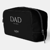 Monogram Papa Est Modern Zwart Toilettasje (Rechterhoek)