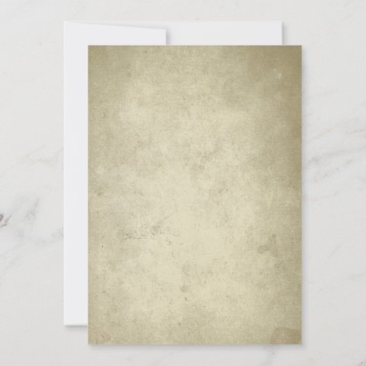 Monogram  papier | Plotselinge feestdag Kaart (Achterkant)