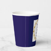 Monogram papieren beker (Rechts)