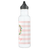 Monogram Paradise Floral en Stripes Waterfles (Rechts)