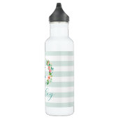 Monogram Paradise Floral en Stripes Waterfles (Rechts)