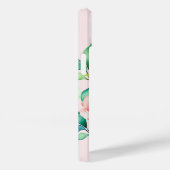 Monogram Paradise Floral Waterverf Case-Mate iPhone Case (Achterkant / Rechts)