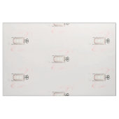 Monogram parfume Fles Elegant Stof (Fat Quarter)