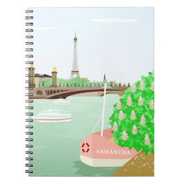 Monogram Paris Cityscape Notitieboek (80 pagina's 